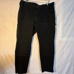 Carhartt Straight Fit Work Pants Black NWOT Size 14 Long